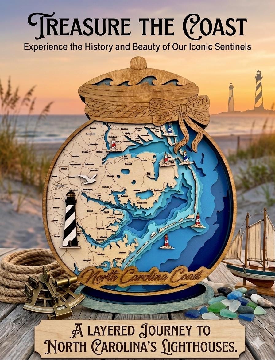 Outer Banks Bathymetric Map