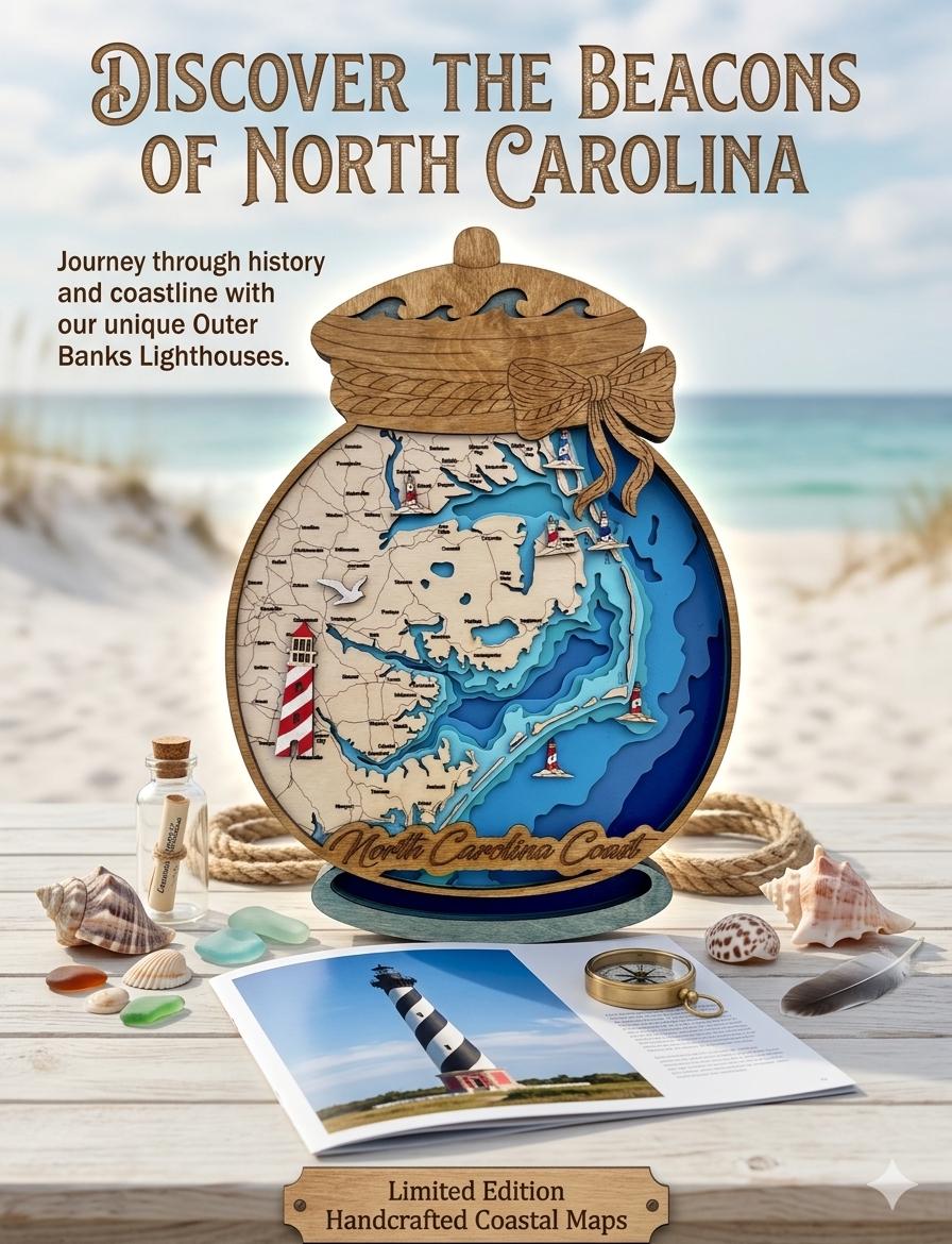 Outer Banks Bathymetric Map