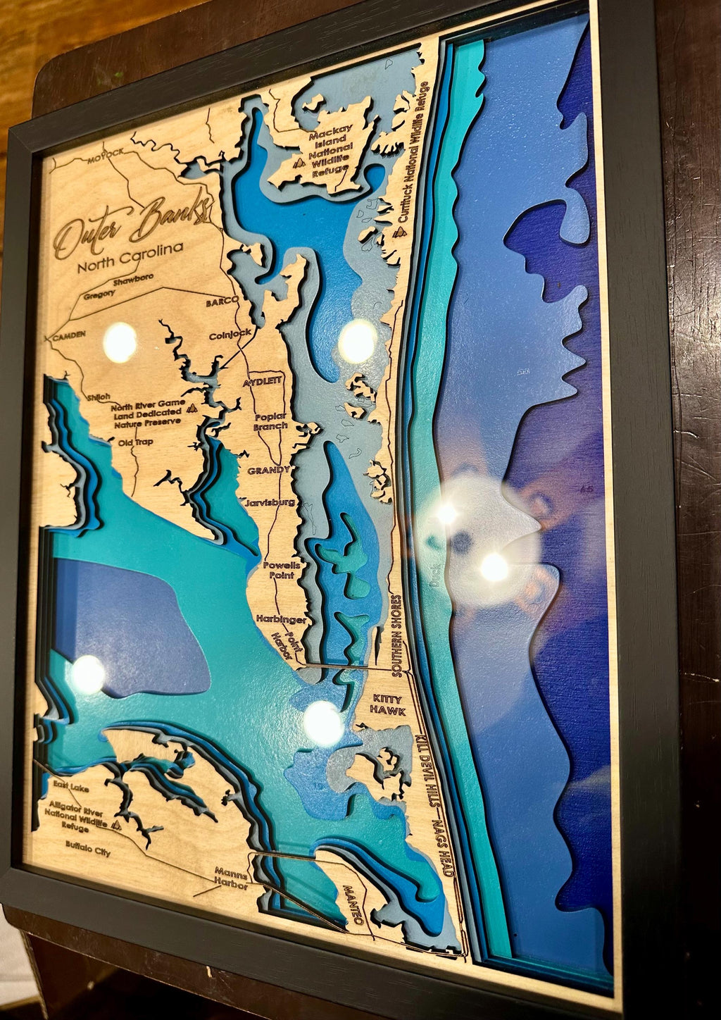 Northern OuterBanks 3D map