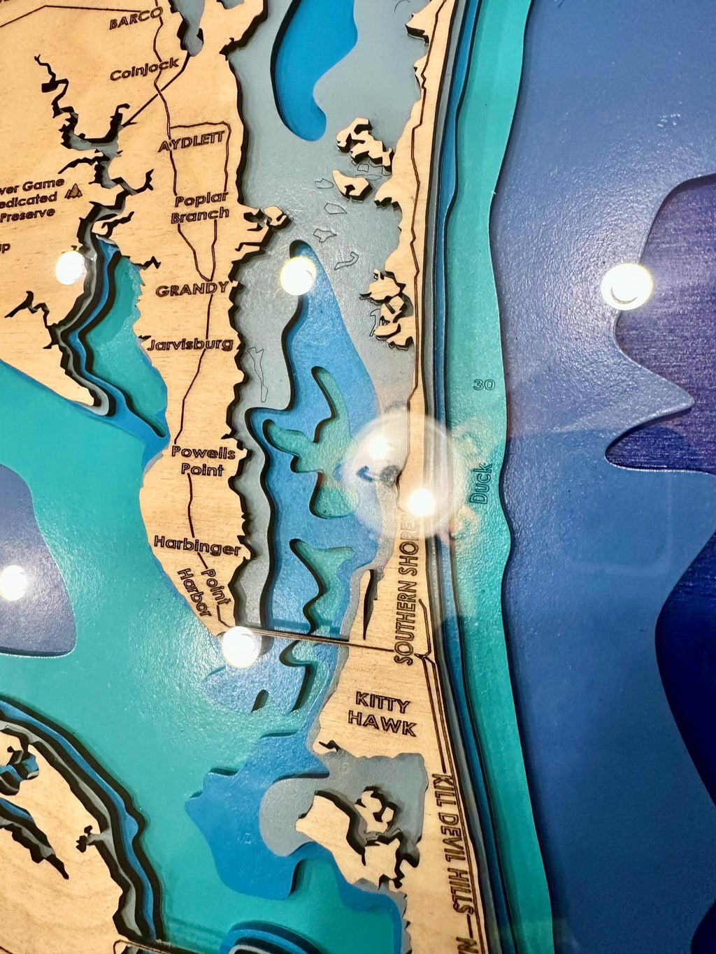 Northern OuterBanks 3D map