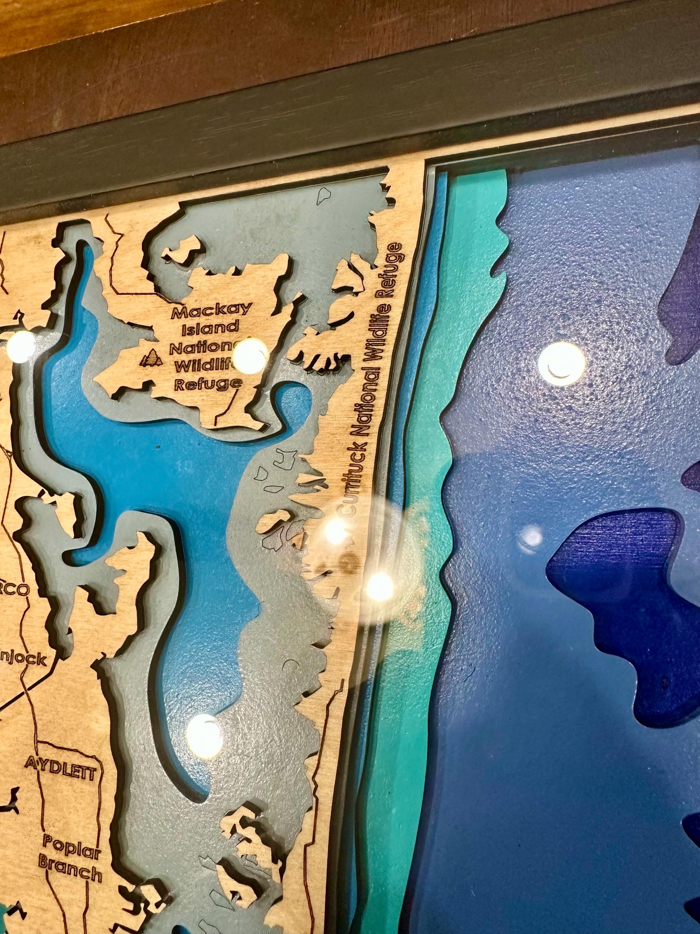 Northern OuterBanks 3D map