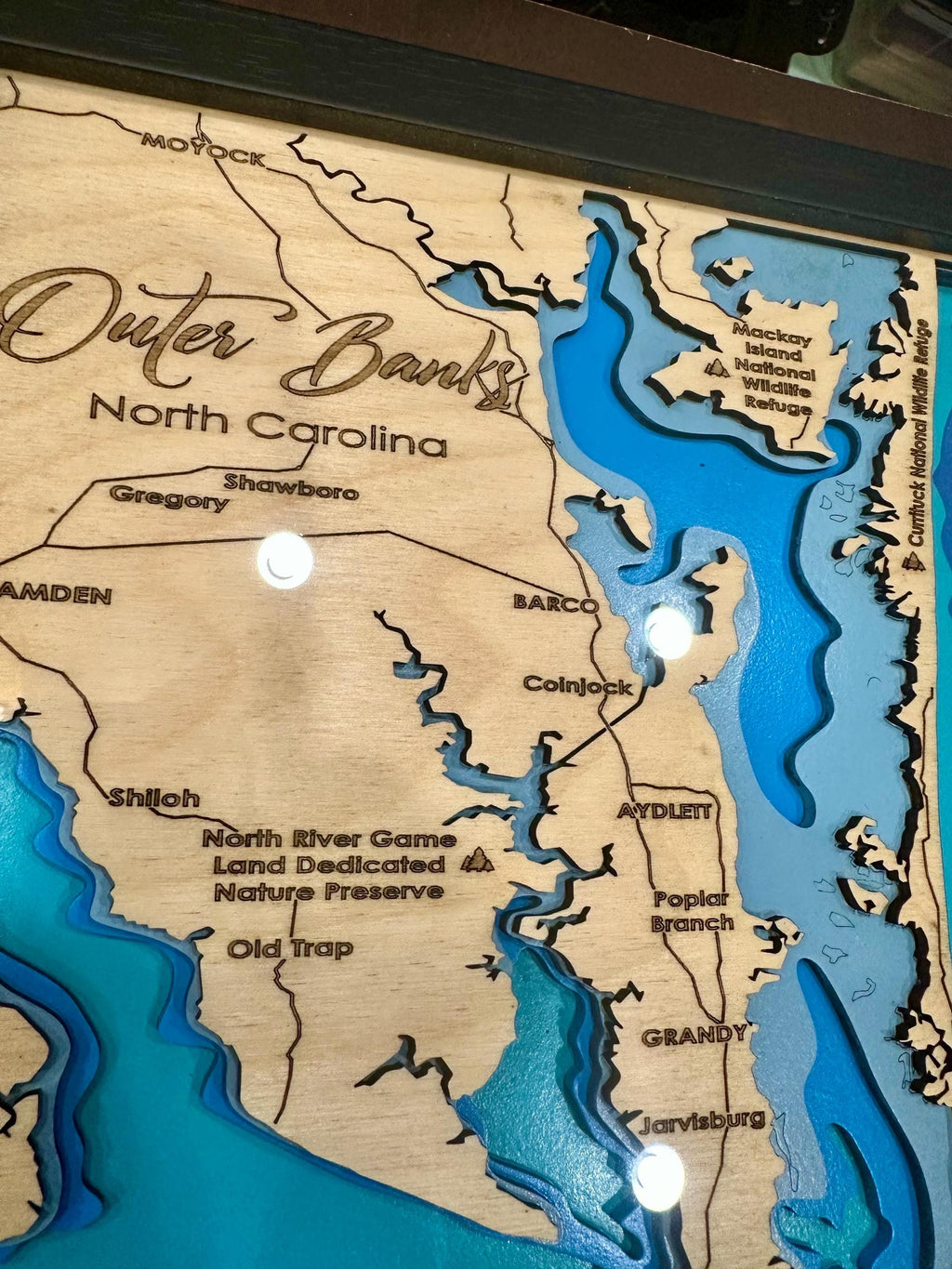 Northern OuterBanks 3D map